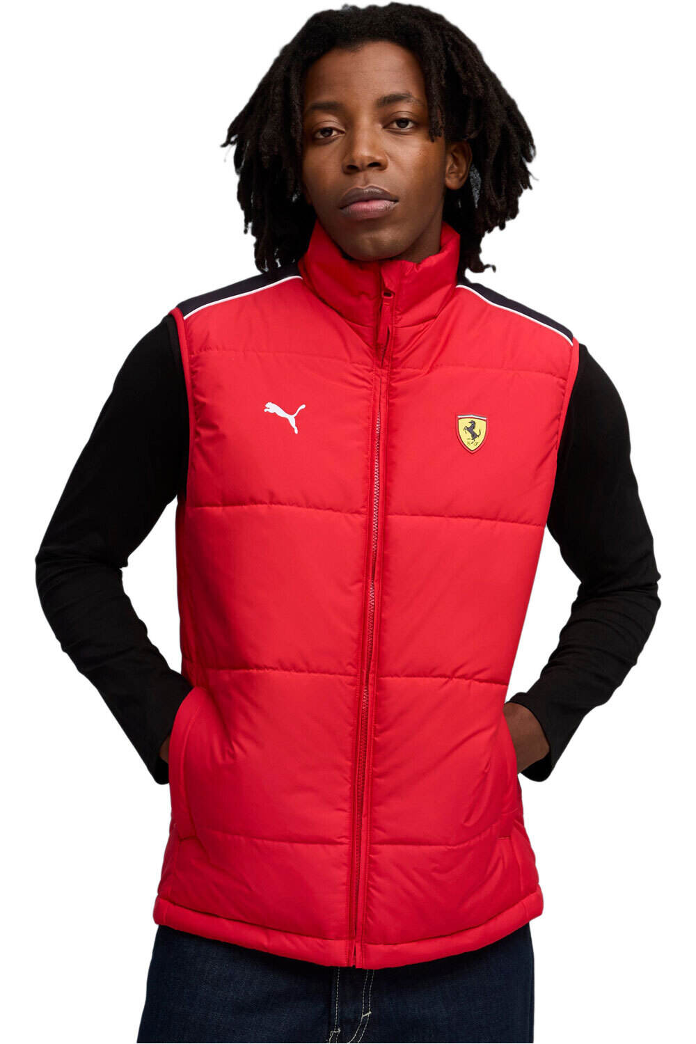 CHALECO ACOLCHADO PUMA HOMBRE FERRARI MT7 632763-02