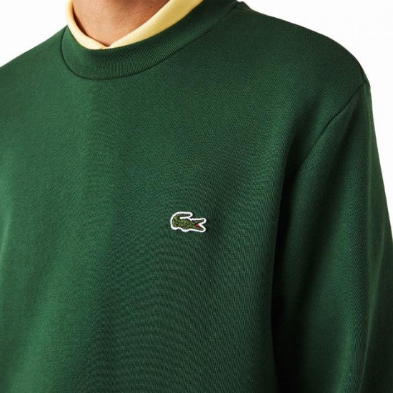 SUDADERA DE FELPA CEPILLADA LACOSTE SH960800