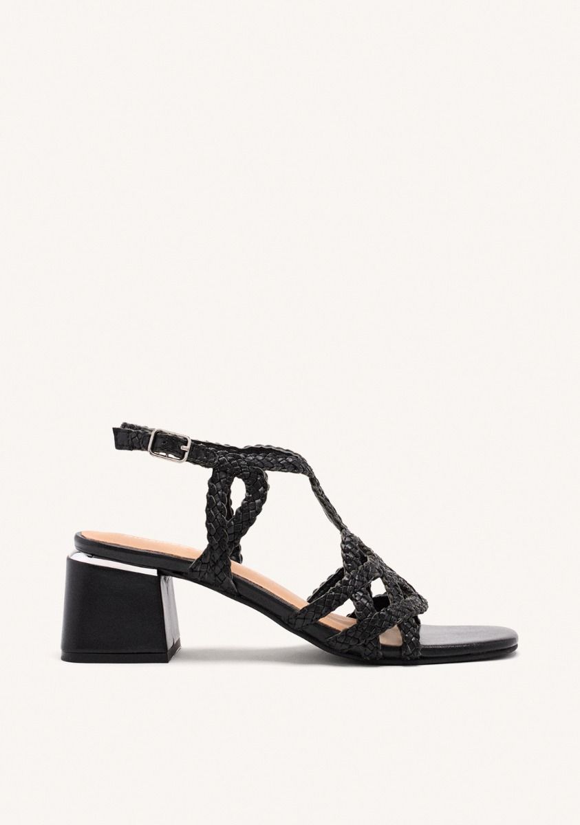 SANDALIAS PIEL TRENZADA CRESCENT GIOSEPPO 75451