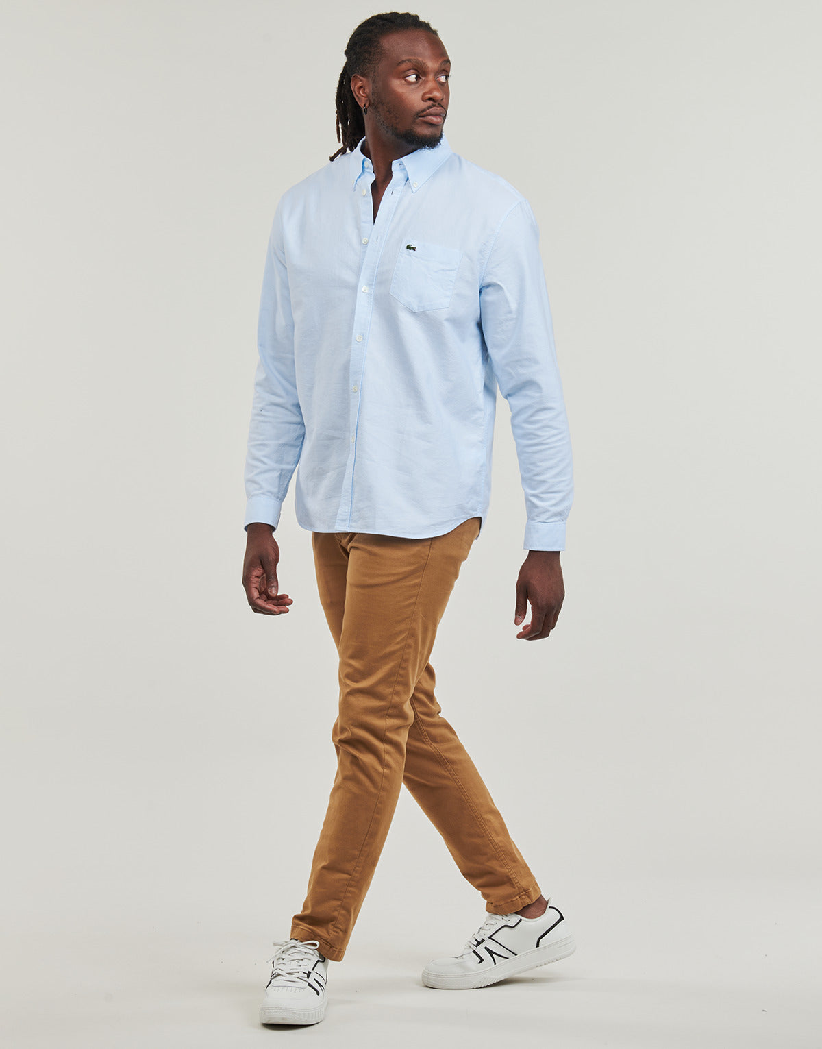 CAMISA OXFORT CORTE REGULAR LACOSTE CH911