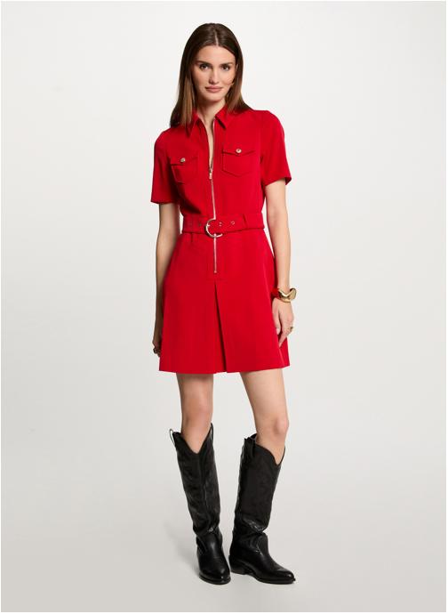 VESTIDO CORTO AJUSTADO MUJER MORGAN 251-RABIK