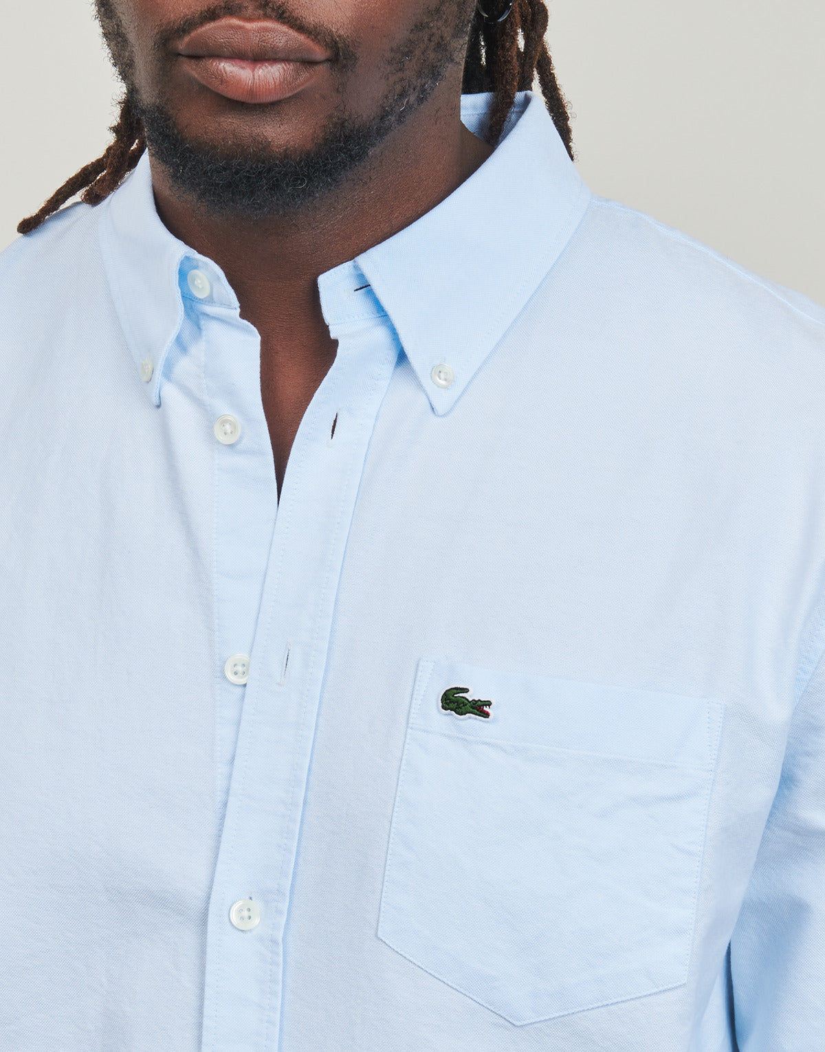 CAMISA OXFORT CORTE REGULAR LACOSTE CH911