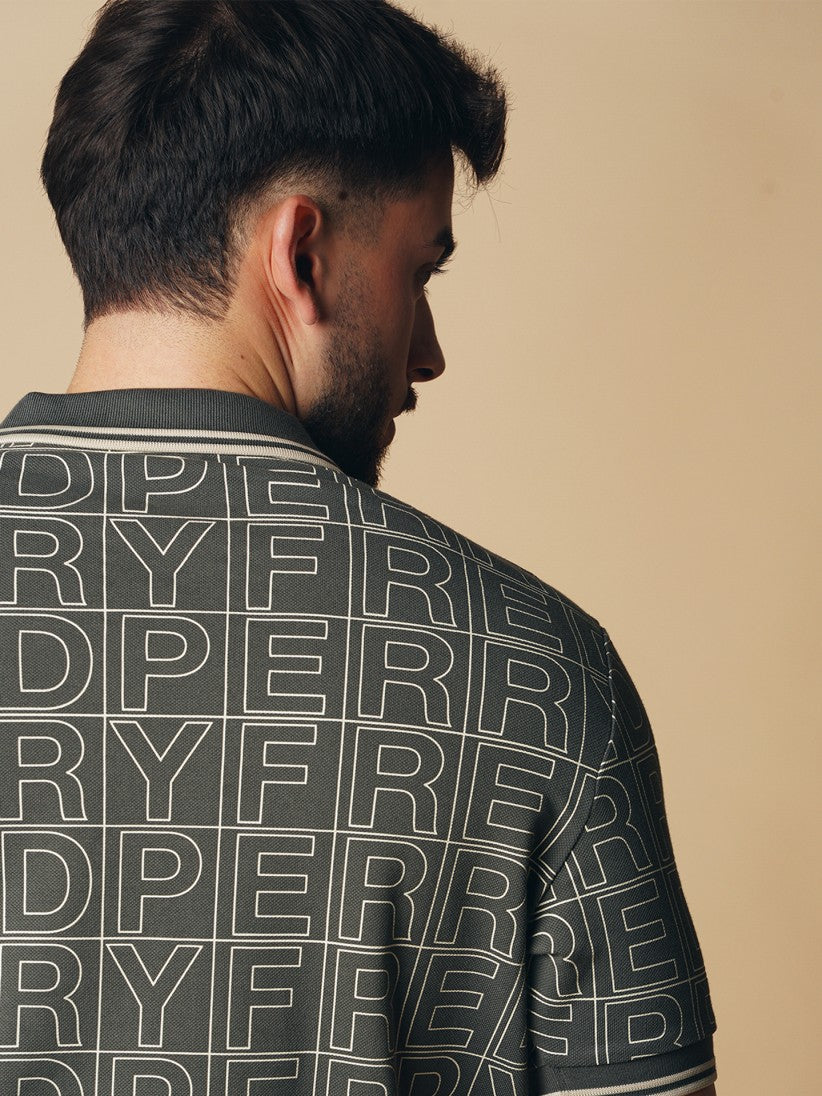 POLO PIQUE ESTAMPADO M7757