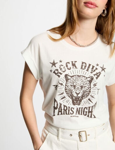 CAMISETA CON MENSAJE MORGAN 251-DIVA