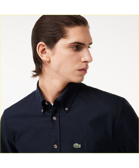 CAMISA OXFORT CORTE REGULAR LACOSTE CH911