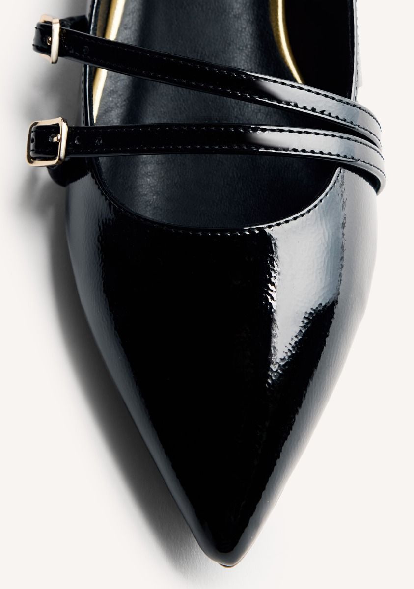 ZAPATOS TACÓN EFECTO CHAROL LUCAN GIOSEPPO 76897