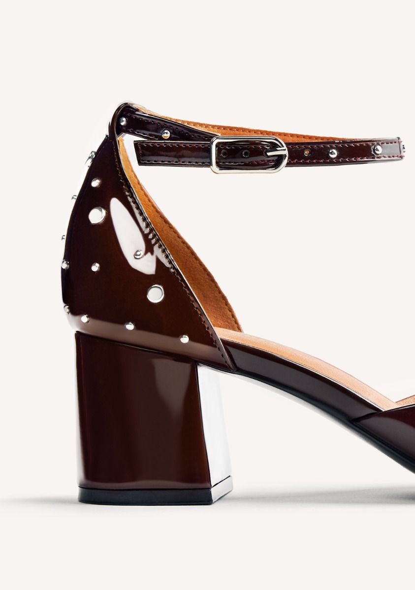 ZAPATOS TACÓN TACHAS KINBRAE GIOSEPPO 76188