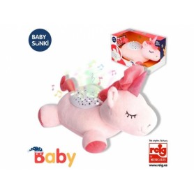 25CM PLUSH ANIMAL WITH PROJECTIVE FISHER PRICE 18141