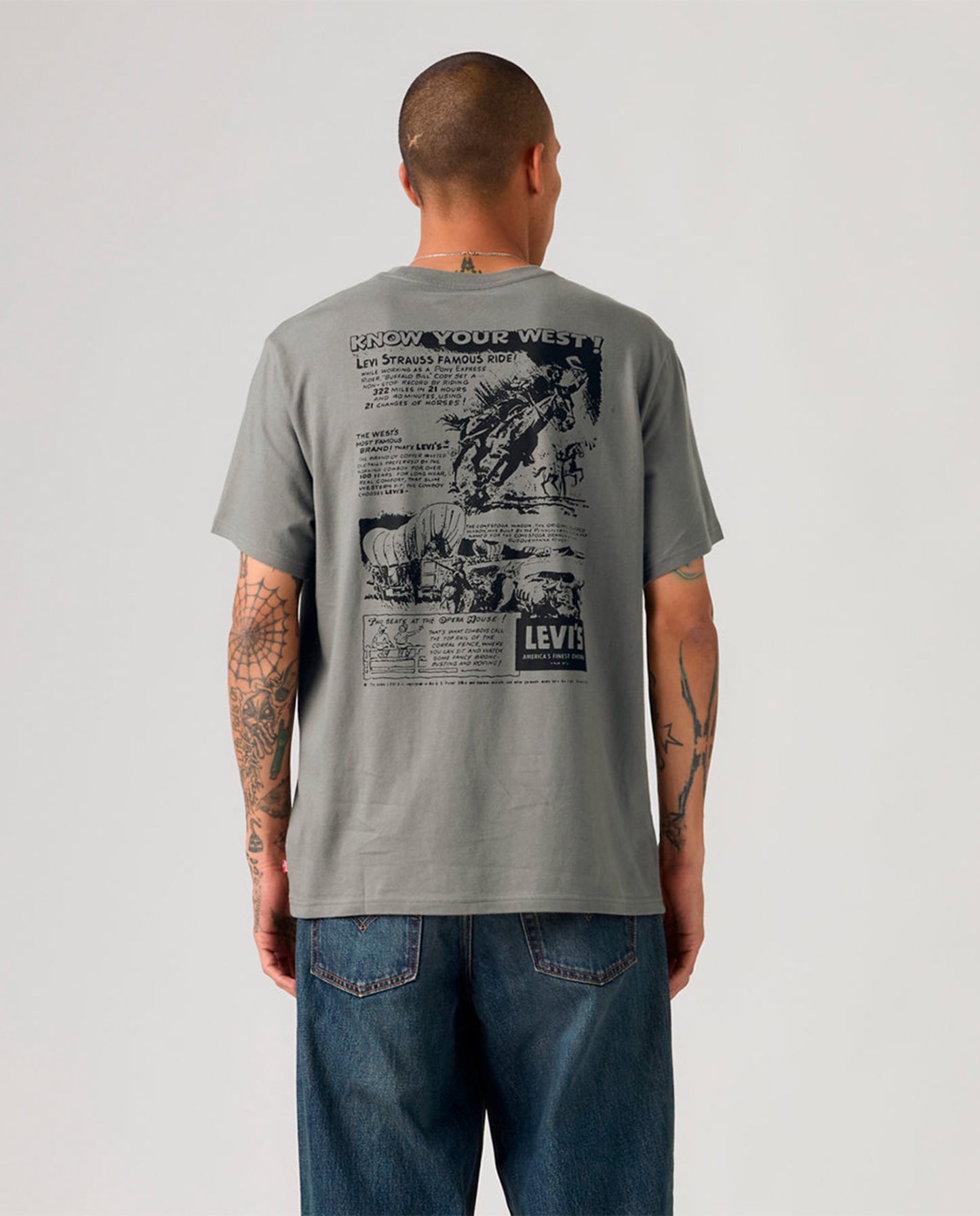 CAMISETA HOMBRE WESTERN LEVIS 161432496