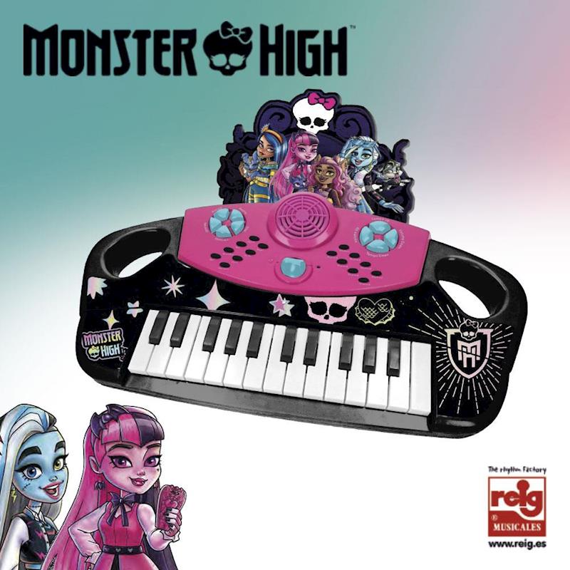 ORGANO ELECTRONICO 25 TECLAS MONSTER HIGH REIG 6505