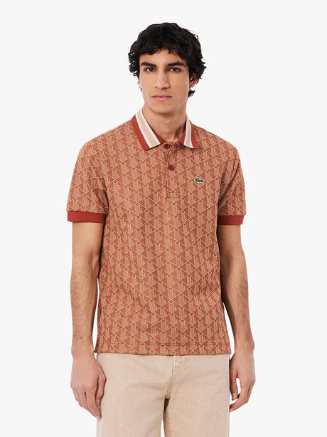 POLO HOMBRE MONOGRAMA LACOSTE DH141700