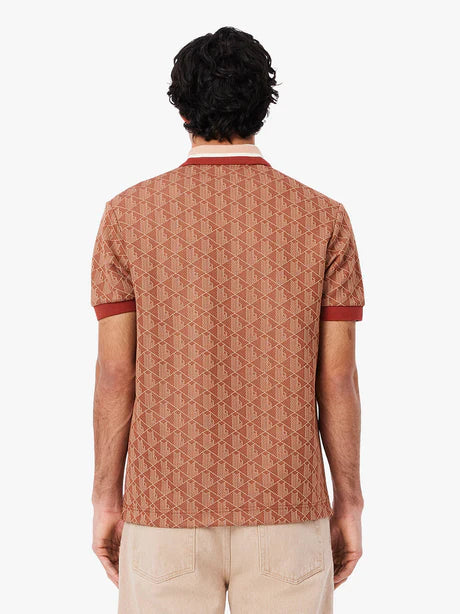 POLO HOMBRE MONOGRAMA LACOSTE DH141700