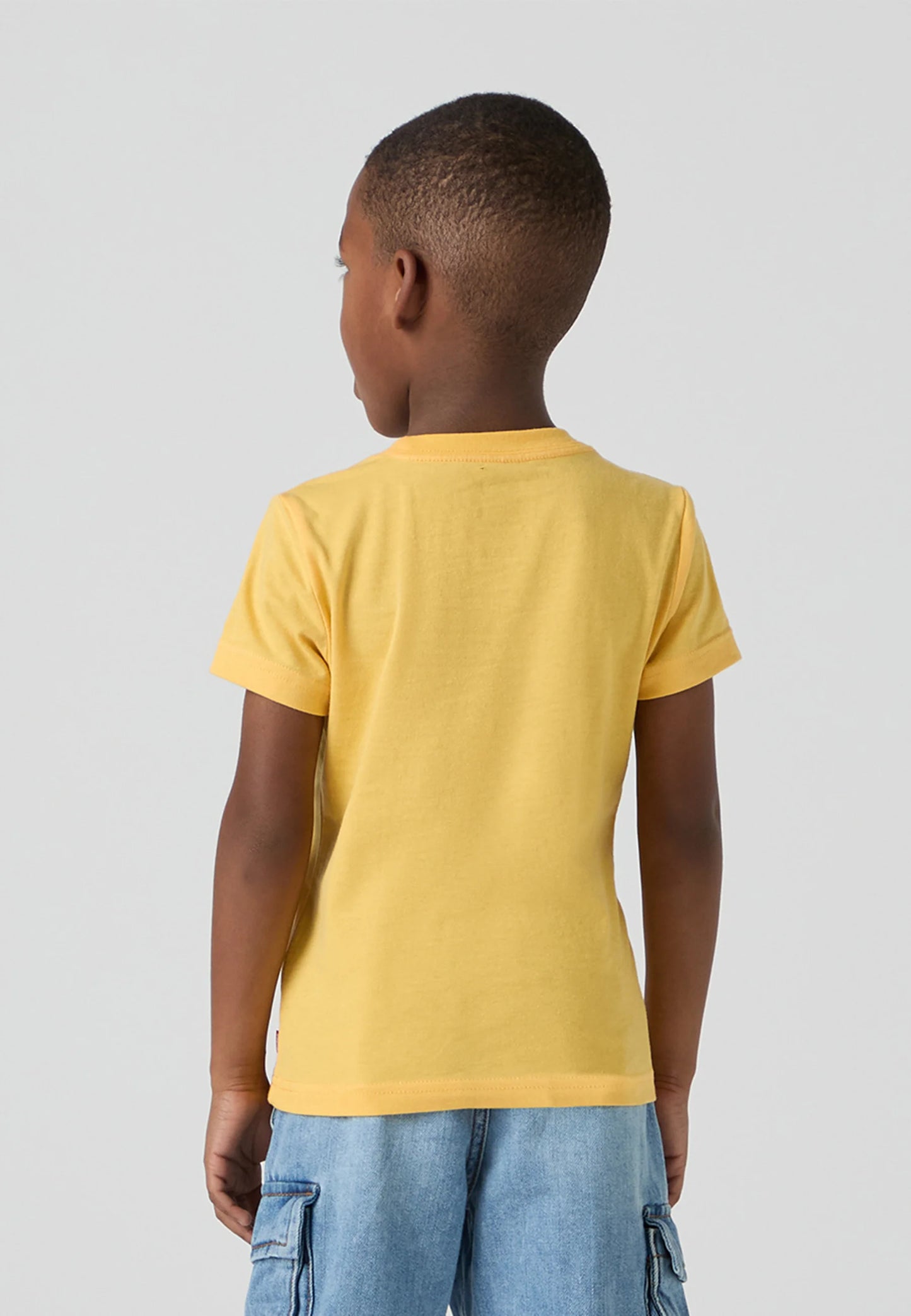 CAMISETA MANGA CORTA LEVIS NIÑO AMARILLO 9EA100