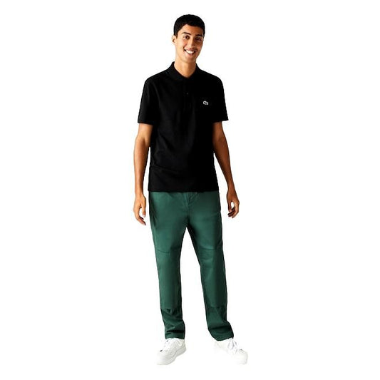 POLO HOMBRE NEGRO LACOSTE REGULAR FIT DH0783