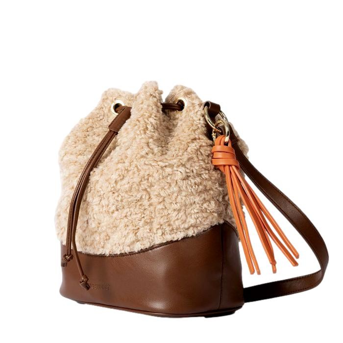 BOLSO MARRON MUJER GIOSEPPO SILSAND 70876