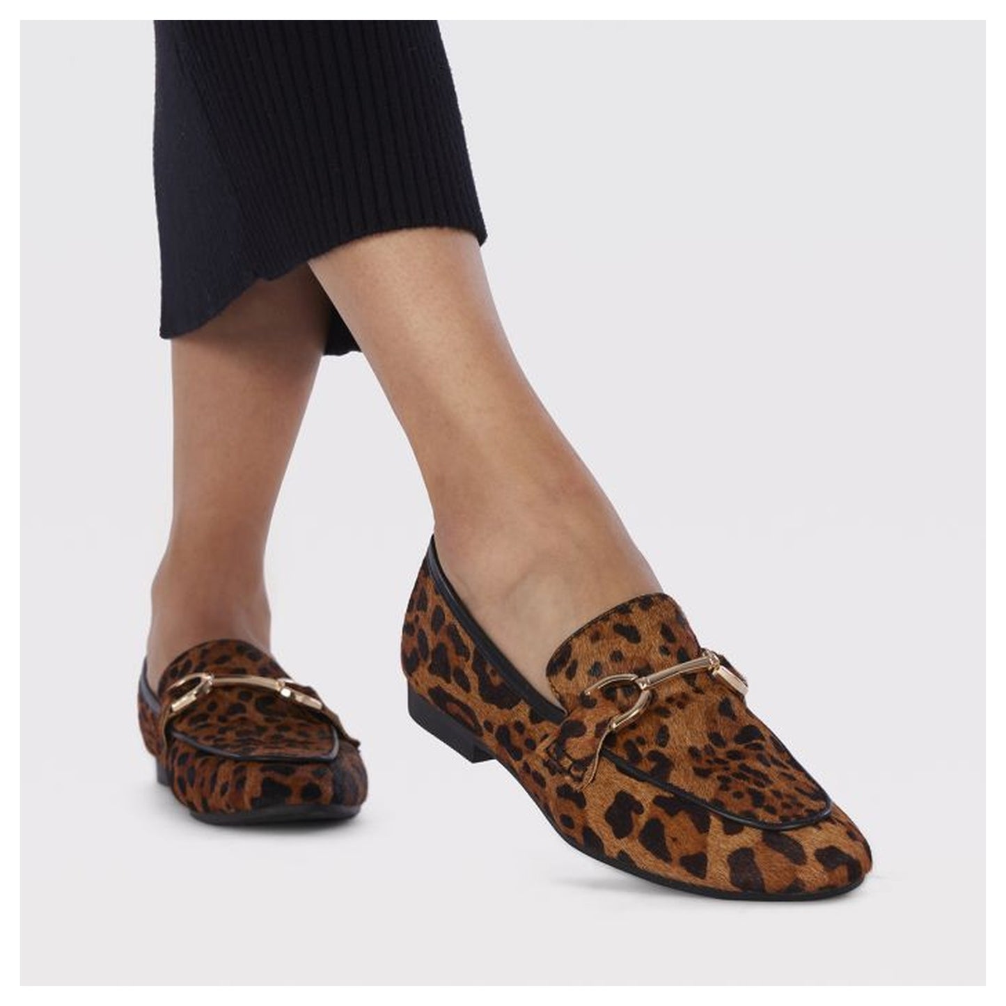 MOCASINES CON PRINT DE LEOPARDO PARA MUJER DUPREE