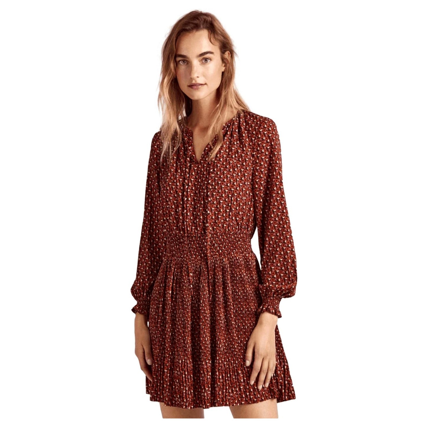 VESTIDO PLISADO BOHO MUJER PEPE JEANS PL953422