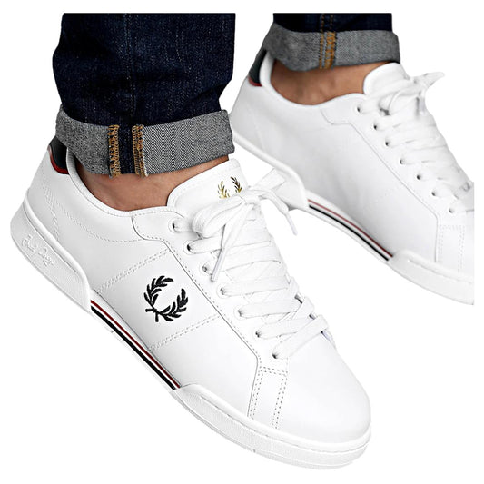 ZAPATILLAS PIEL HOMBRE FRED PERRY B6311