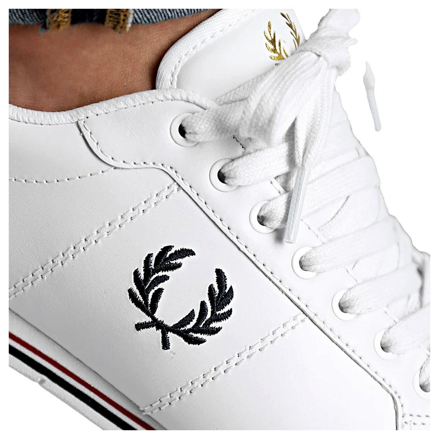 ZAPATILLAS PIEL MUJER FRED PERRY B6311