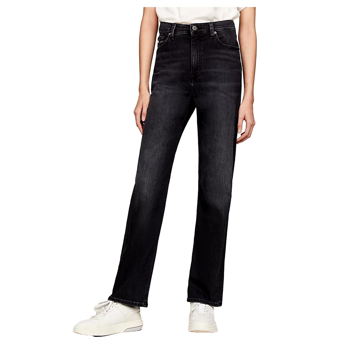 VAQUERO JULIE RECTO DE TALLE ALTO TOMMY JEANS DW0DW17695