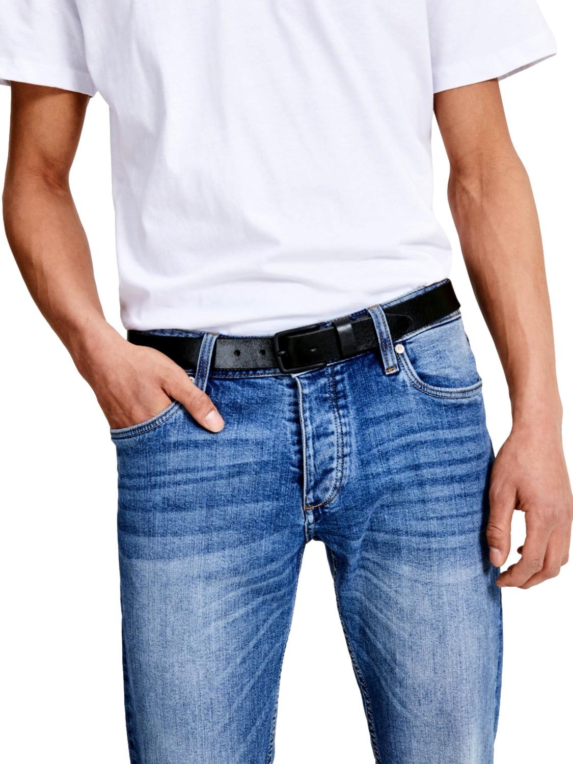 CINTURON DE PIEL HOMBRE JACK & JONES 12111066