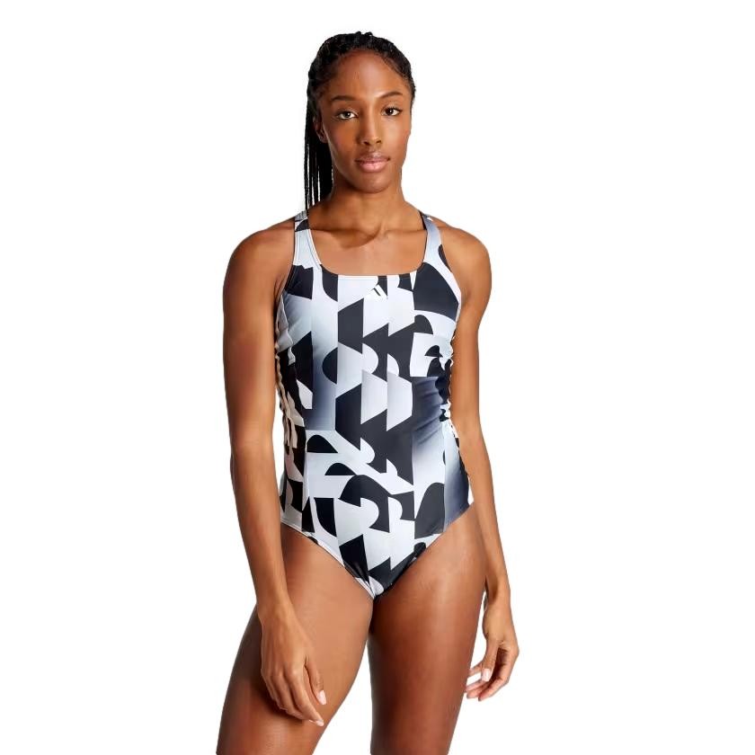 BAÑADOR MUJER ADIDAS GRAPHIC 3 BANDAS IL7272