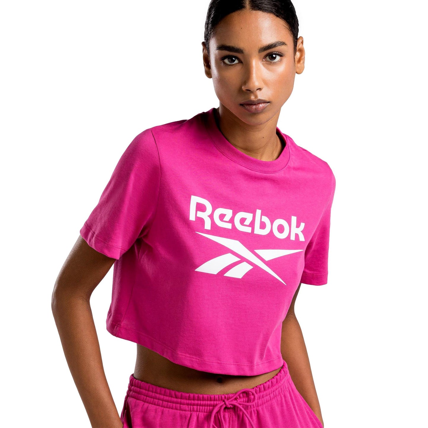 CAMISETA CORTA MUJER REEBOK 100037588-SEPRPI