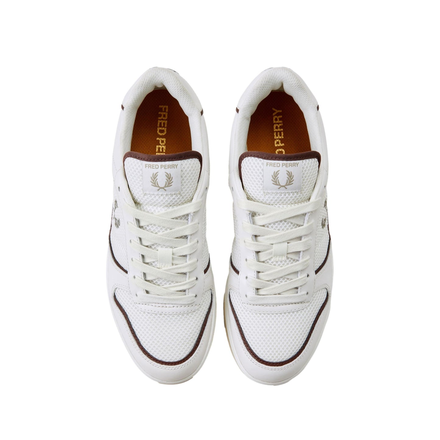 ZAPATILLAS LEATHER/MESH B319 FRED PERRY