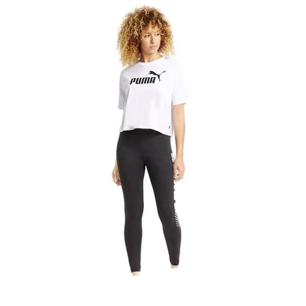 CAMISETA MUJER ESS  CROPPED LOGO PUMA 586866