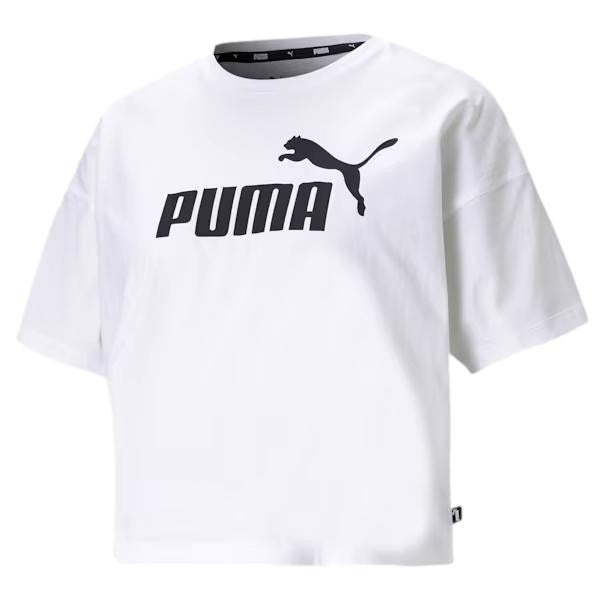 CAMISETA MUJER ESS  CROPPED LOGO PUMA 586866