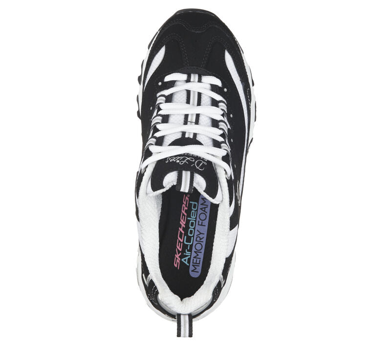 ZAPATILLAS SKECHERS DLITES BIGGEST FAN 11930-BKW