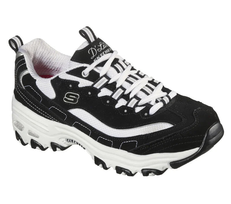 ZAPATILLAS SKECHERS DLITES BIGGEST FAN 11930-BKW