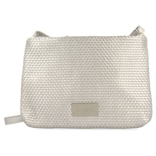 BOLSO BANDOLERA  PLATA CON TRENZADO MORVAH GIOSEPPO 72300