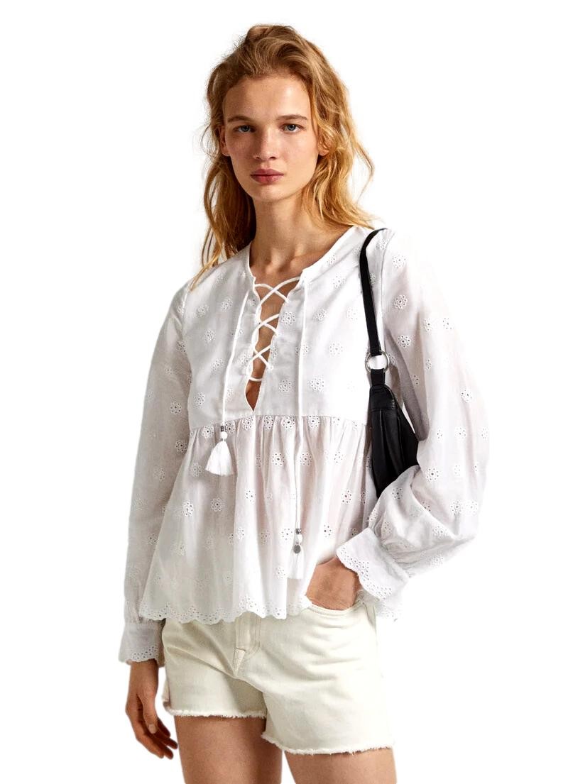 CAMISA MUJER DANAE PEPE JEANS PL304816