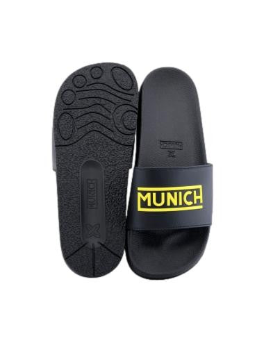 PALAS MUNICH FLAT SLIDER MAN C/BLACK 328