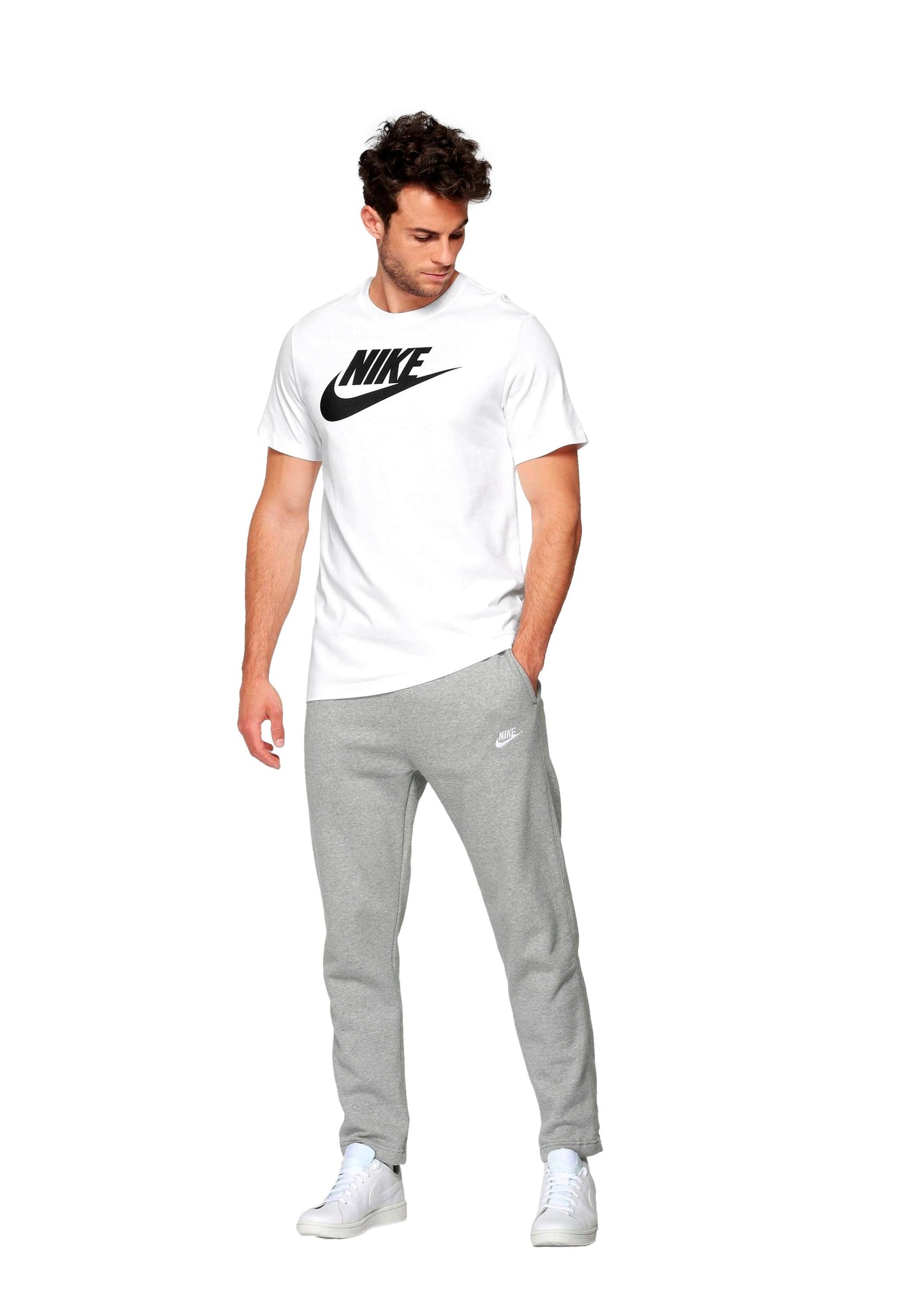 CAMISETA HOMBRE NIKE BLANCA AR5004