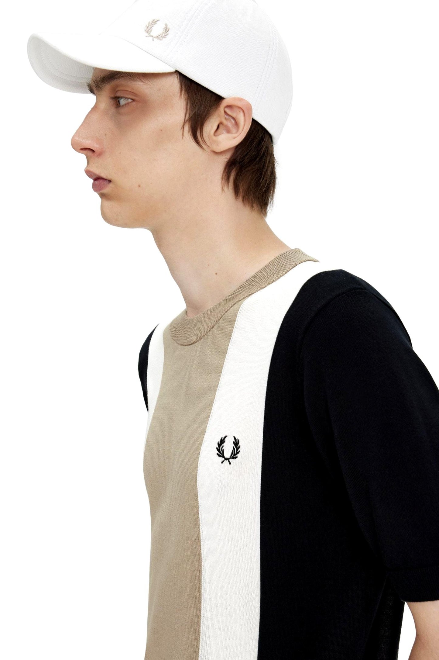 CAMISETA PUNTO FINO HOMBRE FRED PERRY K7853