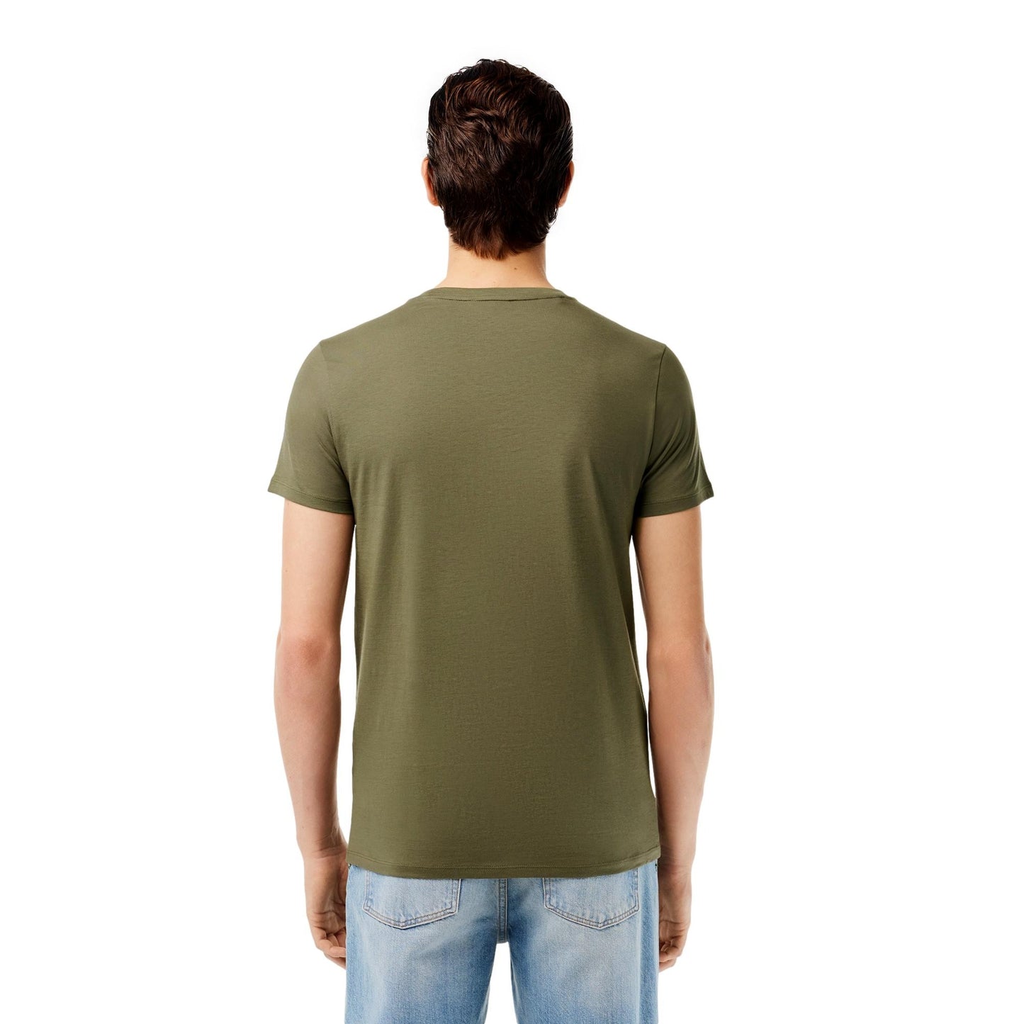 CAMISETA HOMBRE LACOSTE CUELLO PICO TH6710