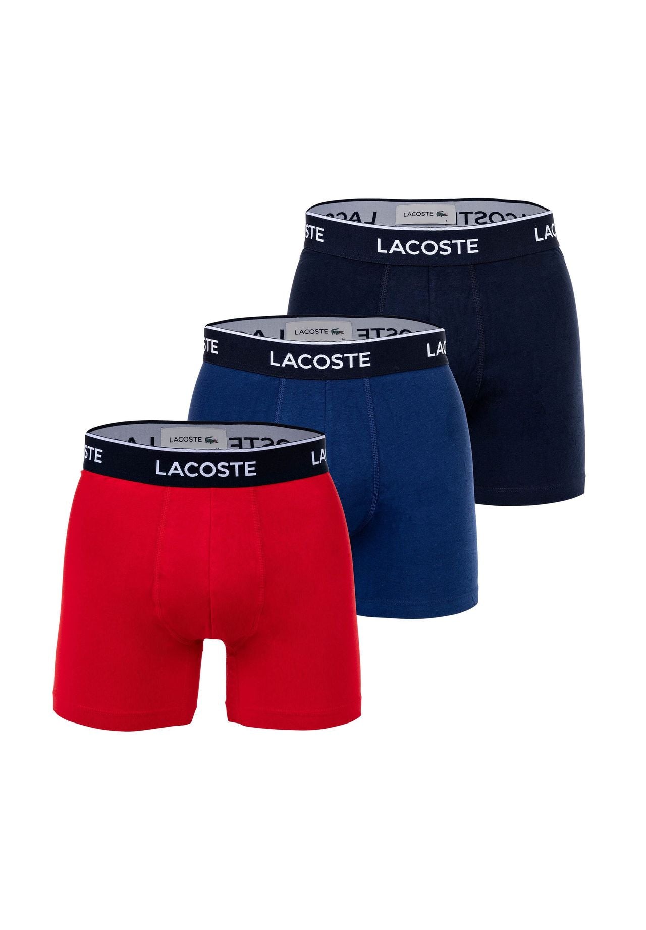 PACK 3 CALZONCILLOS BOXER LACOSTE 6H3420