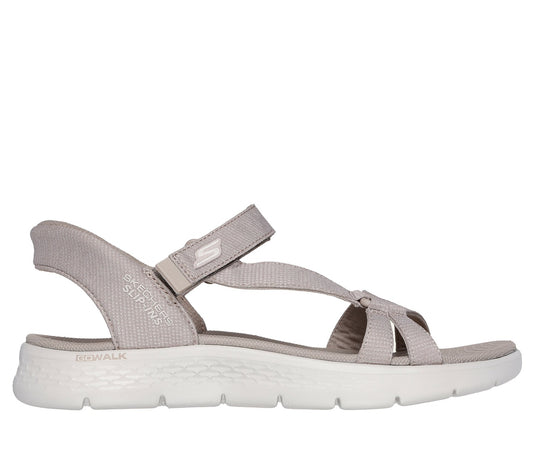 SANDALIAS MUJER SKECHERS SLIP IN ILLUMINATE 14181 TAUPE