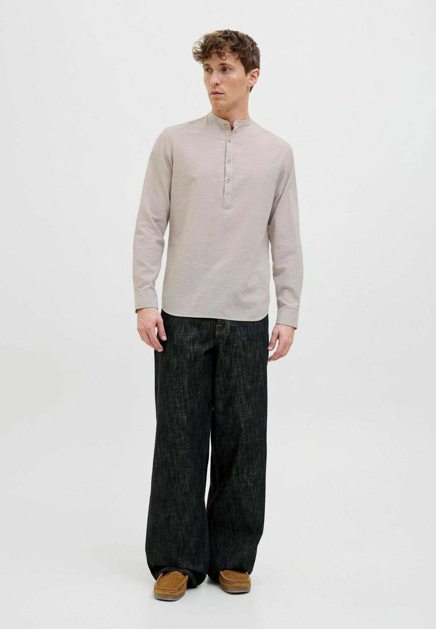 CAMISA HOMBRE CUELLO MAO JACK & JONES 12279843