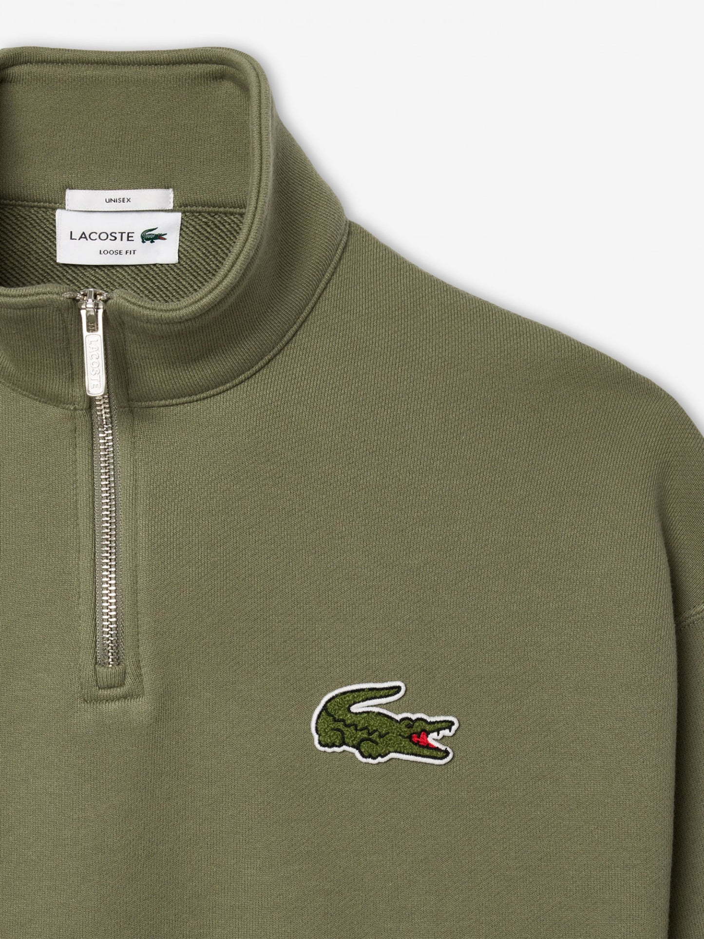 SUDADERA CON CREMALLERA LACOSTE SH2748