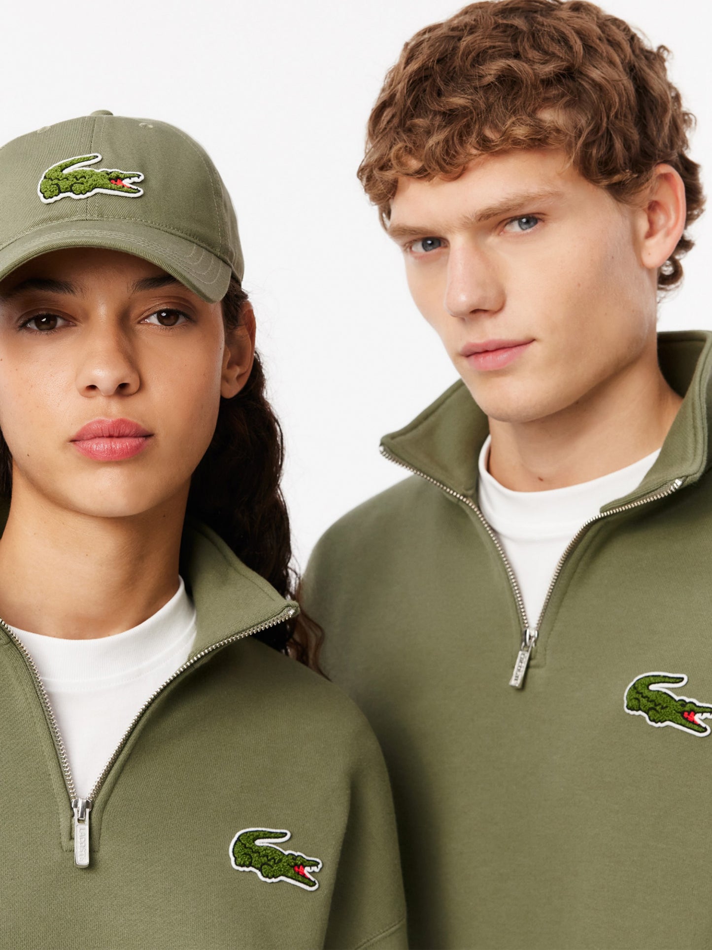 SUDADERA CON CREMALLERA LACOSTE SH2748