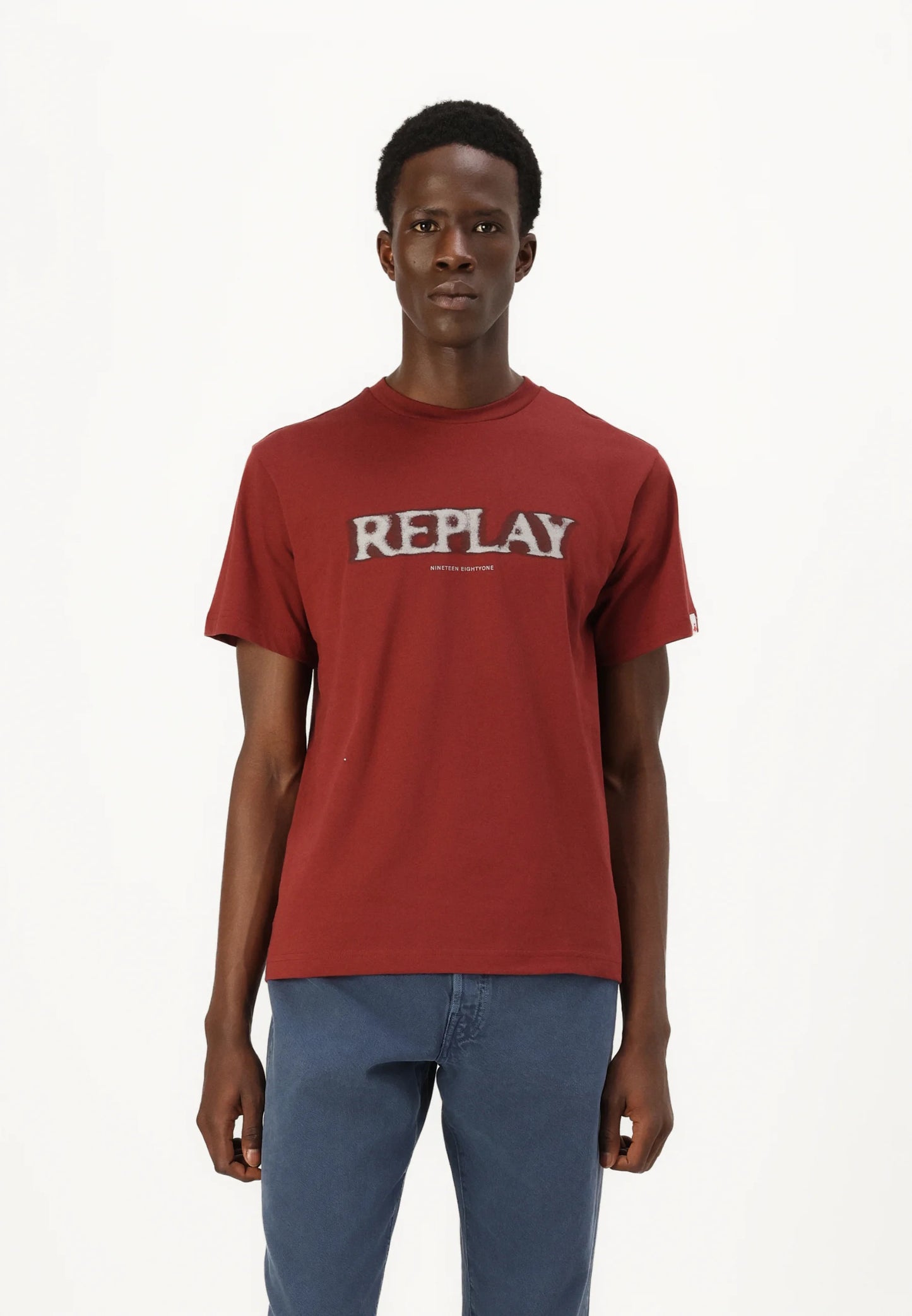 CAMISETA HOMBRE LOGO REPLAY M3059