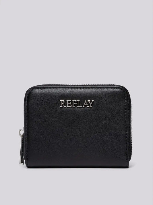 CARTERA MUJER PEQUEÑA CON CREMALLERA REPLAY FW5342
