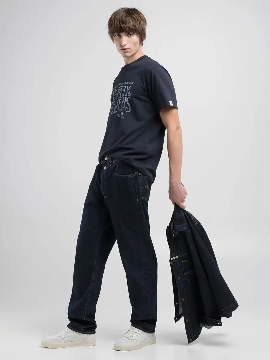 CAMISETA HOMBRE REGULAR FIT ESTAMPADO REPLAY M3042