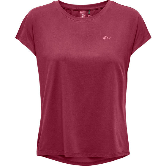 CAMISETA ONLY PLAY 15137012 GRANATE