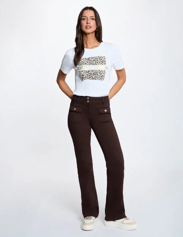 PANTAÓN BOOTCUT MUJER MORGAN 262-POLEME