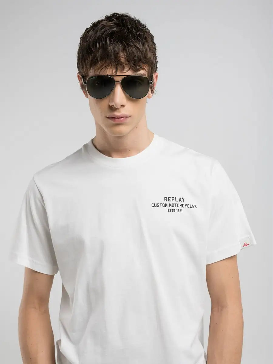 CAMISETA CON ESTAMPADO MINI Y MAXI REPLAY M3050