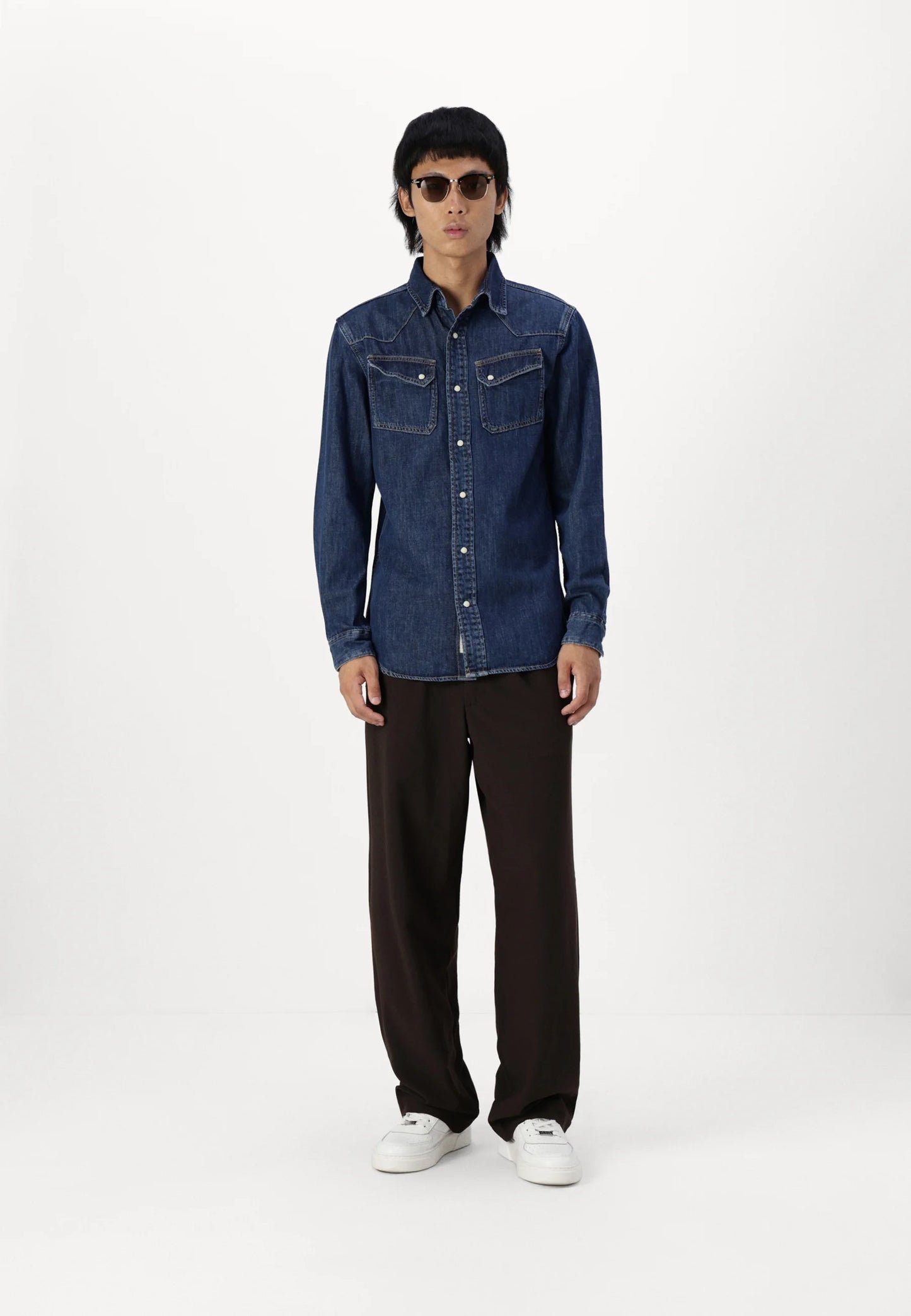 CAMISA VAQUERA AJUSTADA CLASICA JACK & JONES 12261895